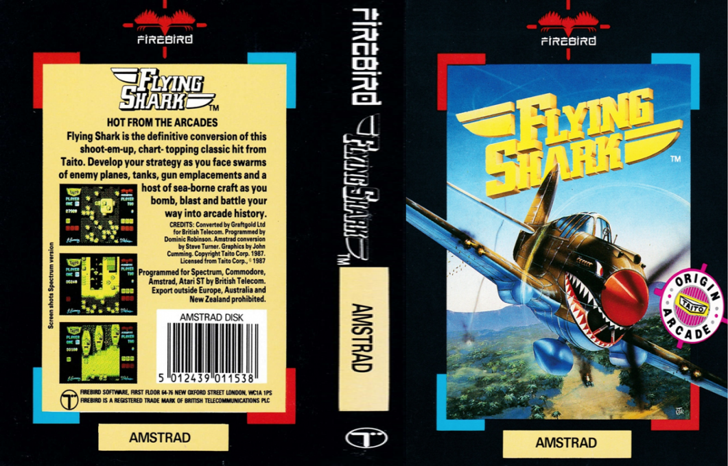 Flying Shark — box-texture (EU)