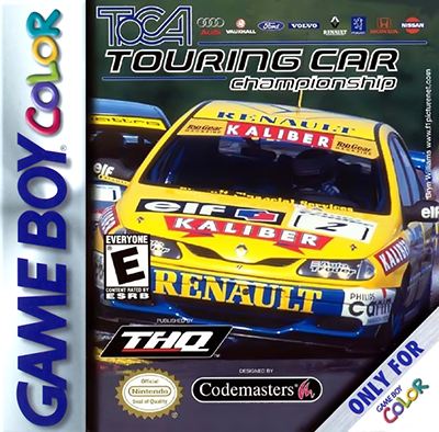 TOCA Touring Car Championship box art