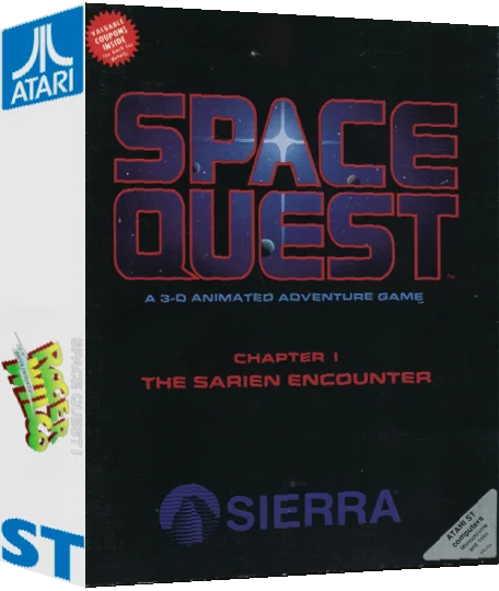 Space Quest - The Sarien Encounter — box-3D (US)
