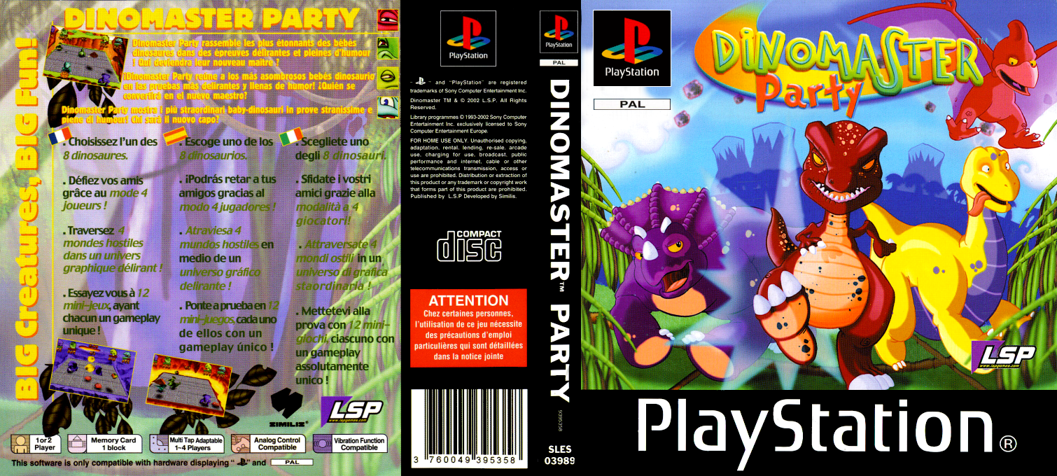 Dinomaster Party — box-texture (EU)