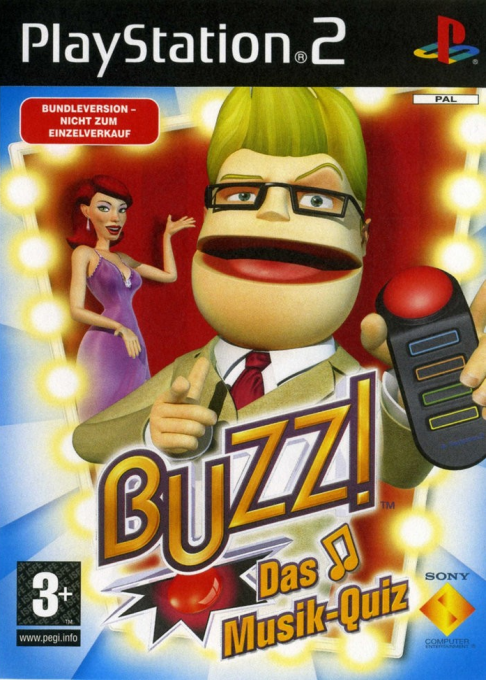 Buzz! The Music Quiz — box-2D (DE)