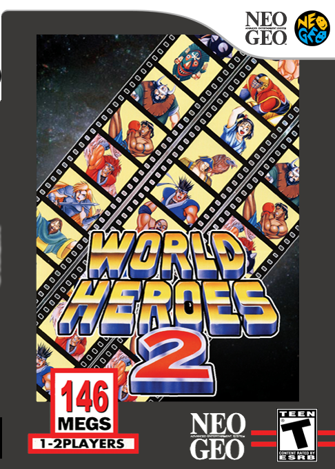 World Heroes 2 box art