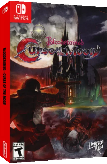 Bloodstained - Curse Of The Moon — box-3D (US)