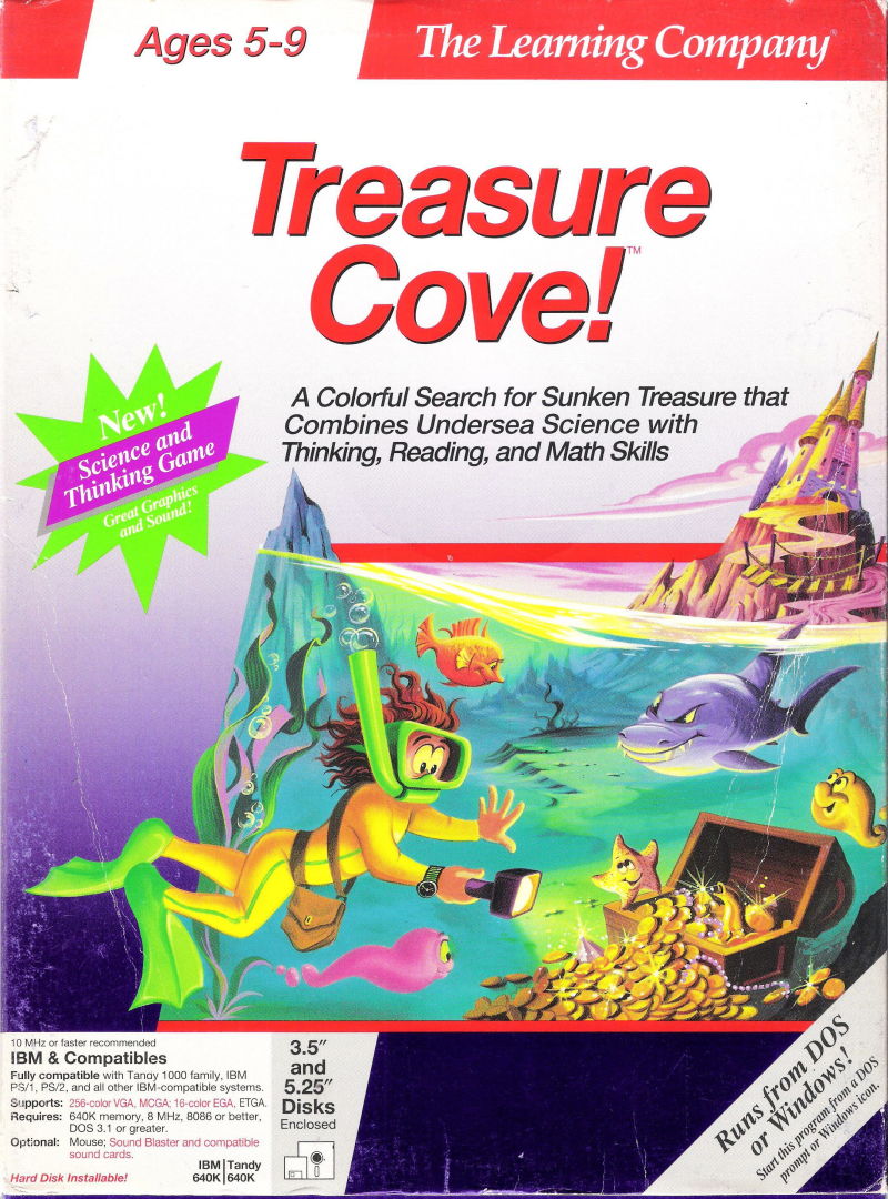 Super Solvers Treasure Cove! box art