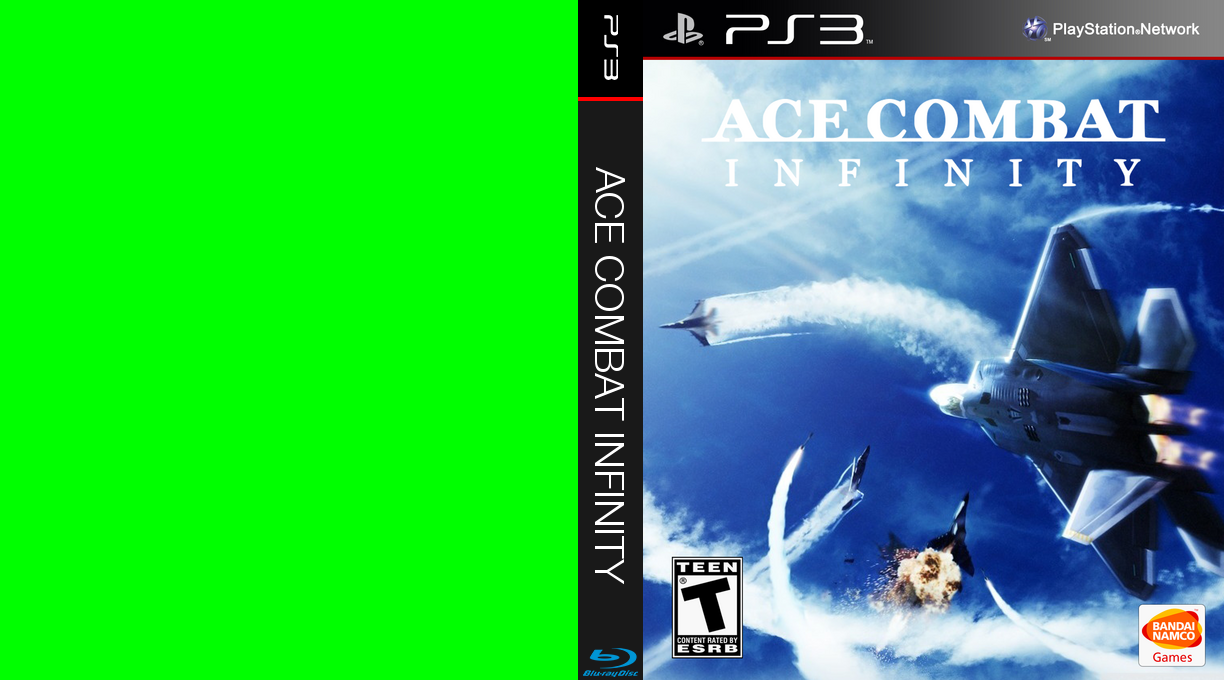Ace Combat - Infinity — box-texture (US)