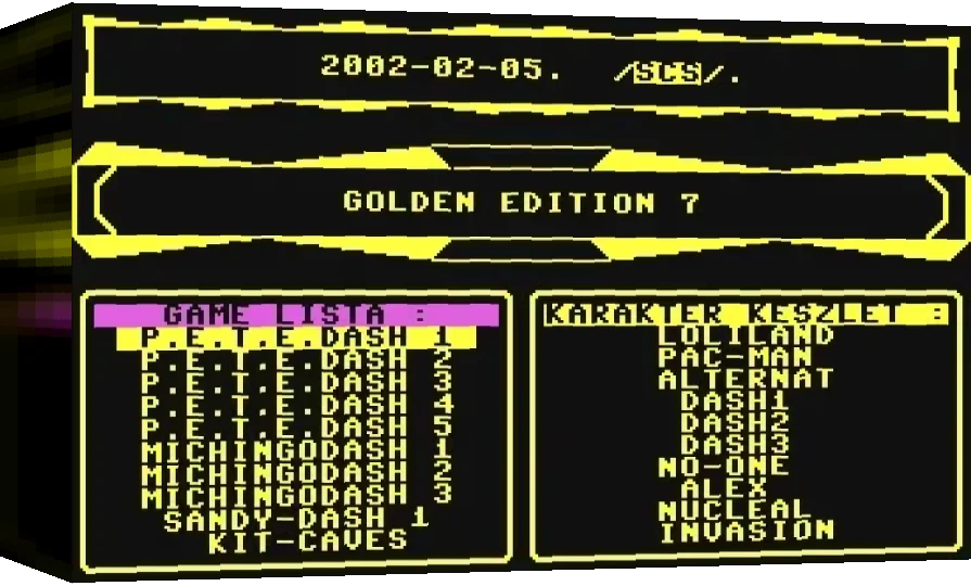 Golden Edition 07 — box-3D (WOR)