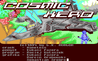 Cosmic Hero — sstitle (WOR)