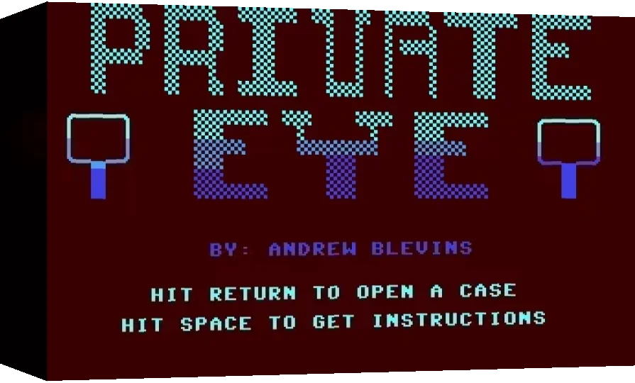 Private Eye — box-3D (WOR)