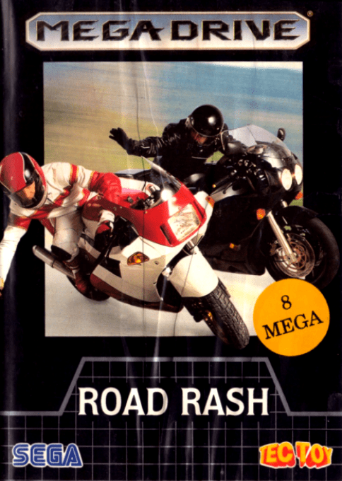 Road Rash — box-2D (BR)