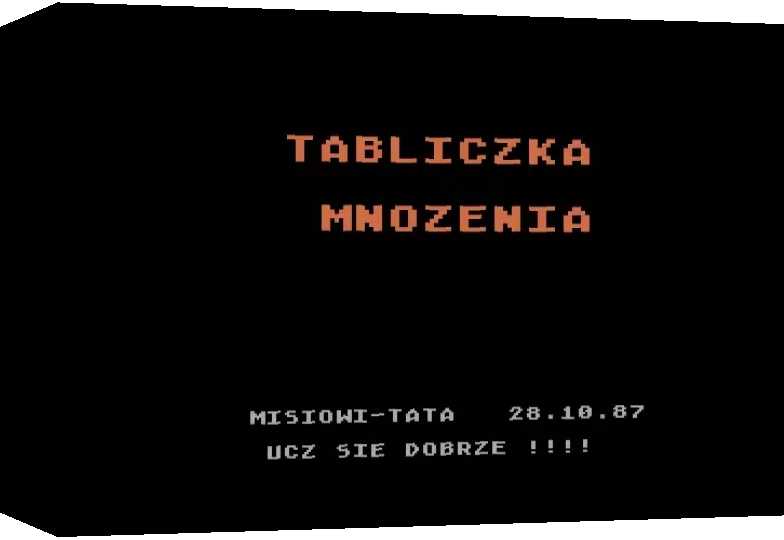 Tabliczka Mnozenia — box-3D (WOR)