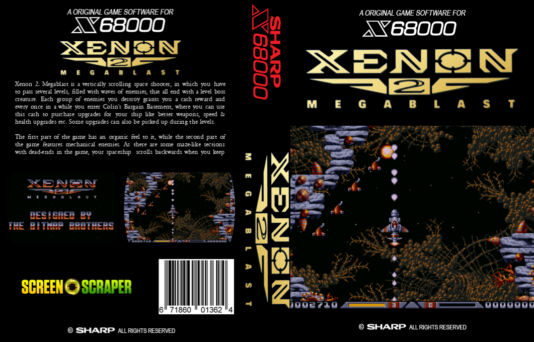 Xenon 2 - Megablast — box-texture (SS)