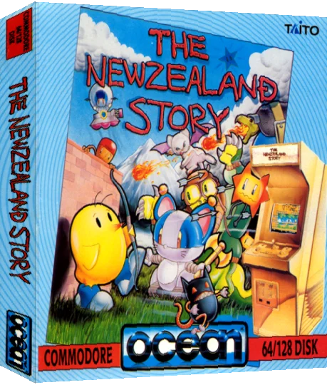 NewZealand Story, The — box-3D (EU)