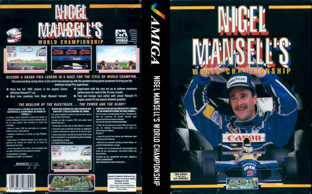 Nigel Mansell's World Championship — box-texture (EU)