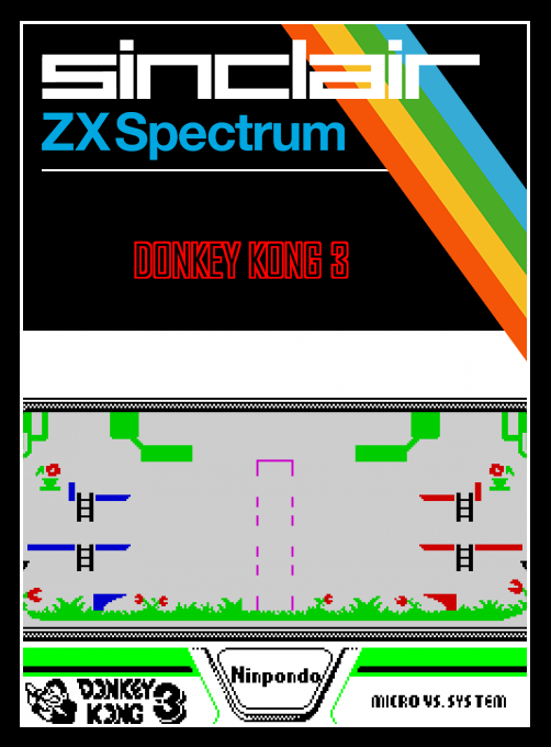 Donkey Kong 3 box art