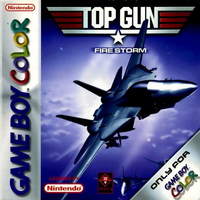 Top Gun : Fire Storm box art