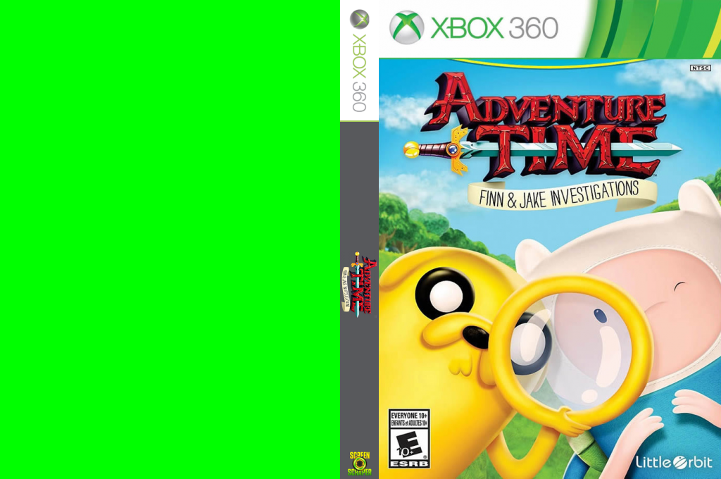 Adventure Time - Finn & Jake Investigations — box-texture (US)