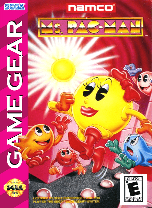 Ms. Pac-man box art