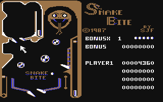 Snake Bite Pinball — ss (WOR)