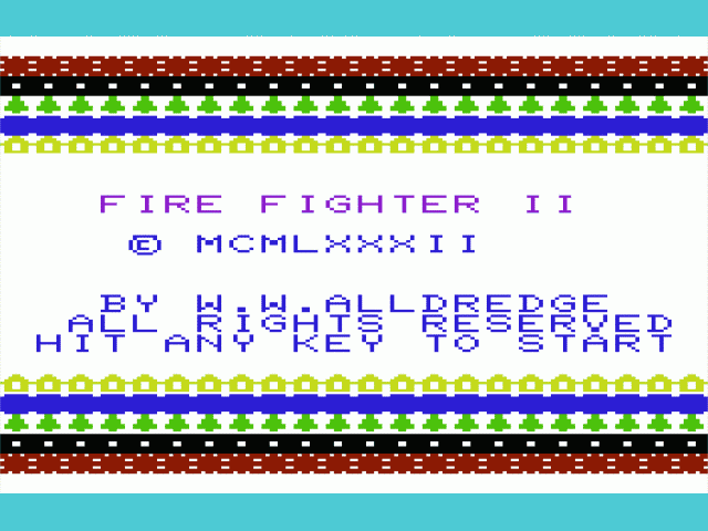 Fire Fighter II — sstitle (WOR)