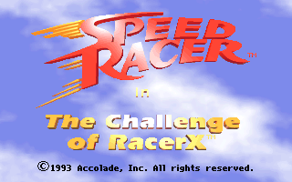 Speed Racer In The Challenge Of Racer X — sstitle (US)