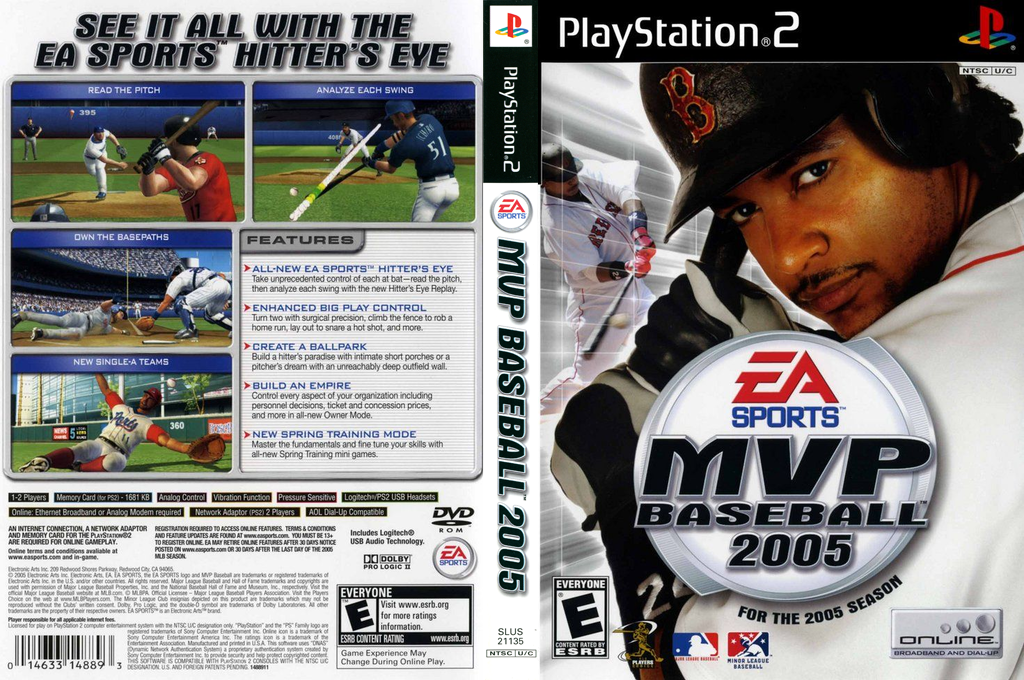 MVP Baseball 2005 — box-texture (US)