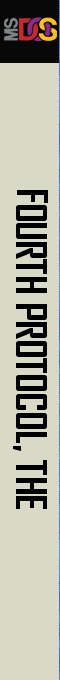 Fourth Protocol, The — box-2D-side (US)