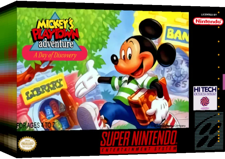 Mickey's Playtown Adventure - A Day of Discovery! — box-3D (US)