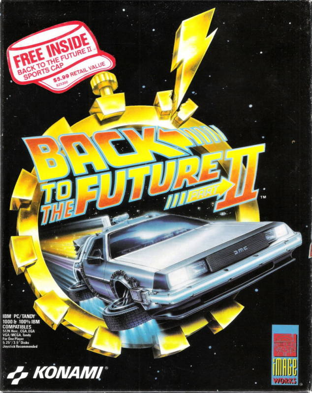 Back To The Future Part 2 box art