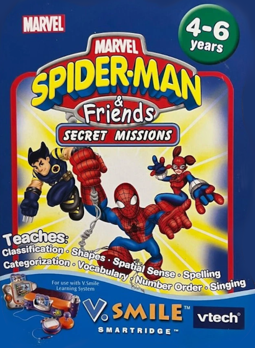 Spider-Man & Friends - Secret Missions box art