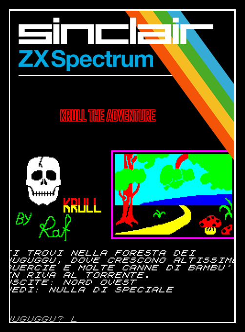 Krull The Adventure box art