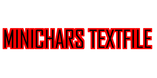 Minichars Textfile — wheel-hd (SS)