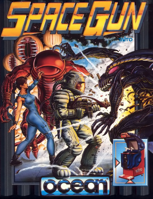Space Gun box art
