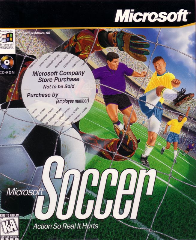 Microsoft Soccer box art
