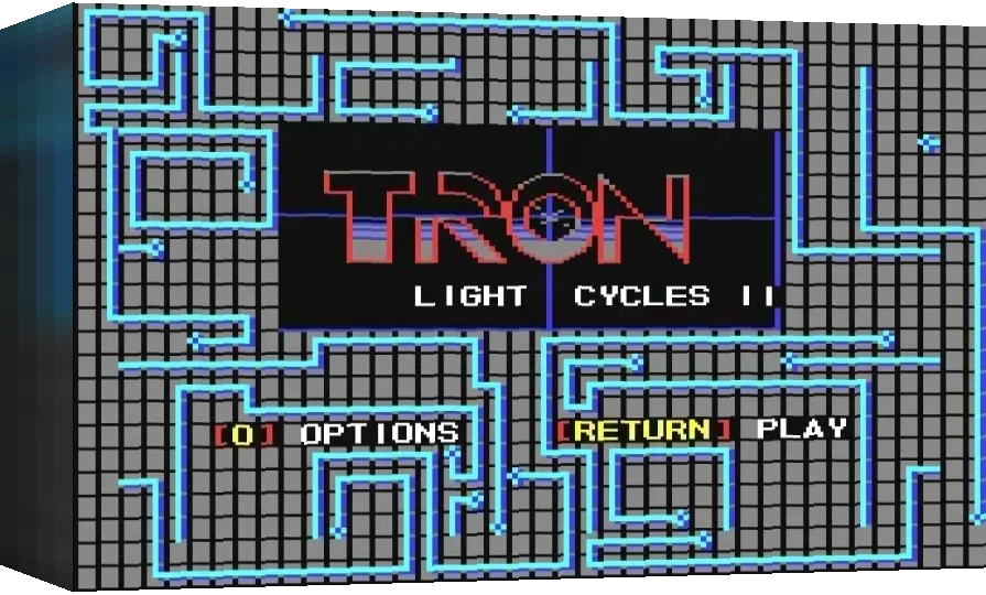 Tron : Light Cycles II — box-3D (WOR)