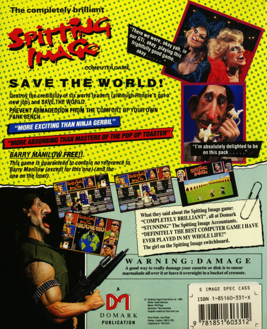 Spitting Image - The Computer Game — box-2D-back (EU)