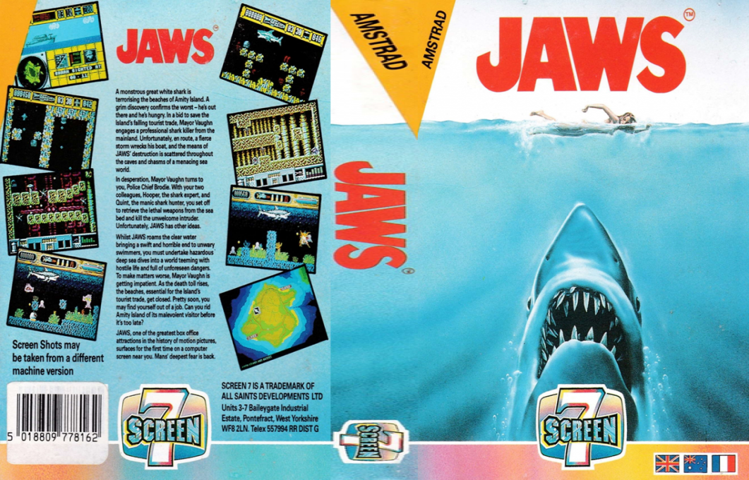 Jaws — box-texture (EU)
