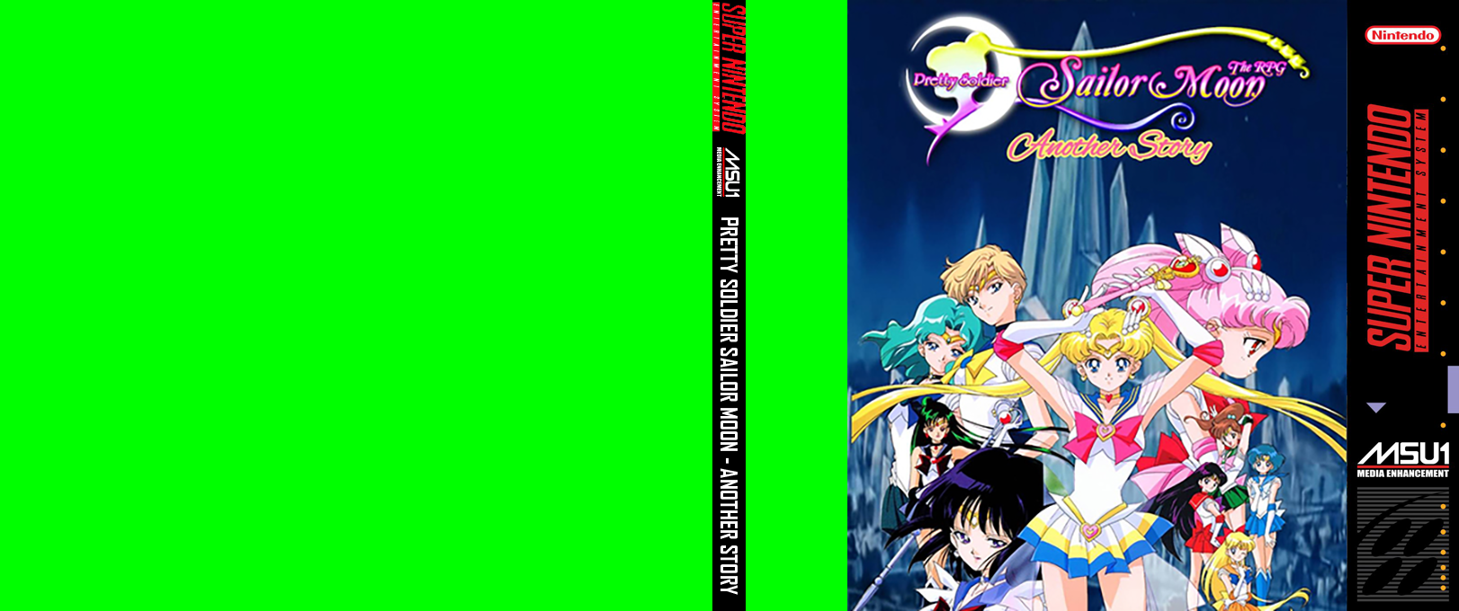 Pretty Soldier Sailor Moon : Another Story — box-texture (WOR)