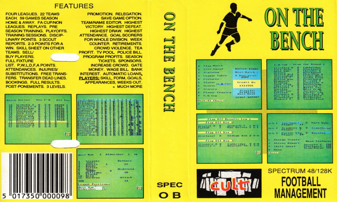On The Bench — box-texture (EU)