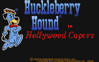 Huckleberry Hound In Hollywood Capers — sstitle (EU)
