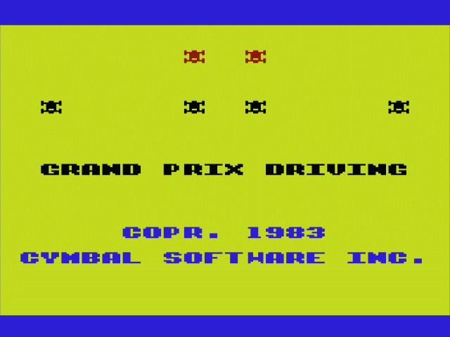 Grand Prix Driving — sstitle (WOR)