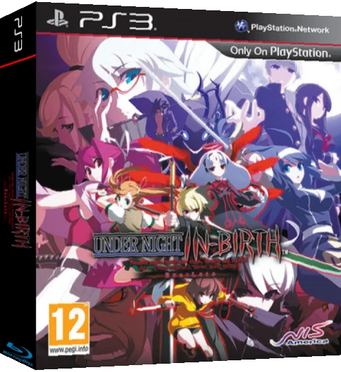 Under Night In-Birth Exe - Late[st] — box-3D (EU)