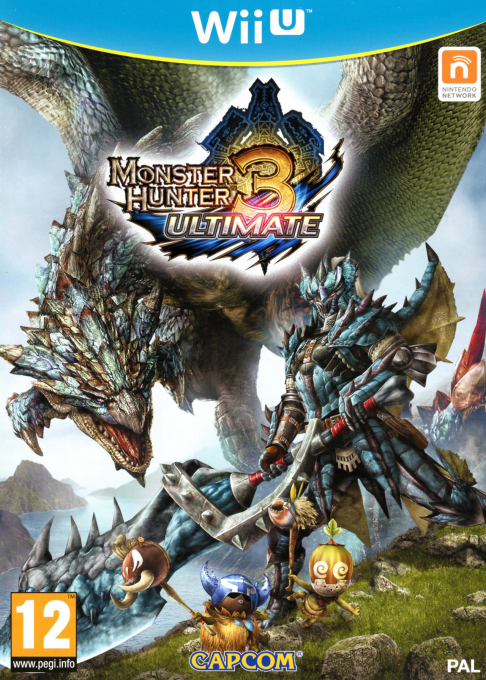 Monster Hunter 3G - HD Ver. — box-2D (EU)
