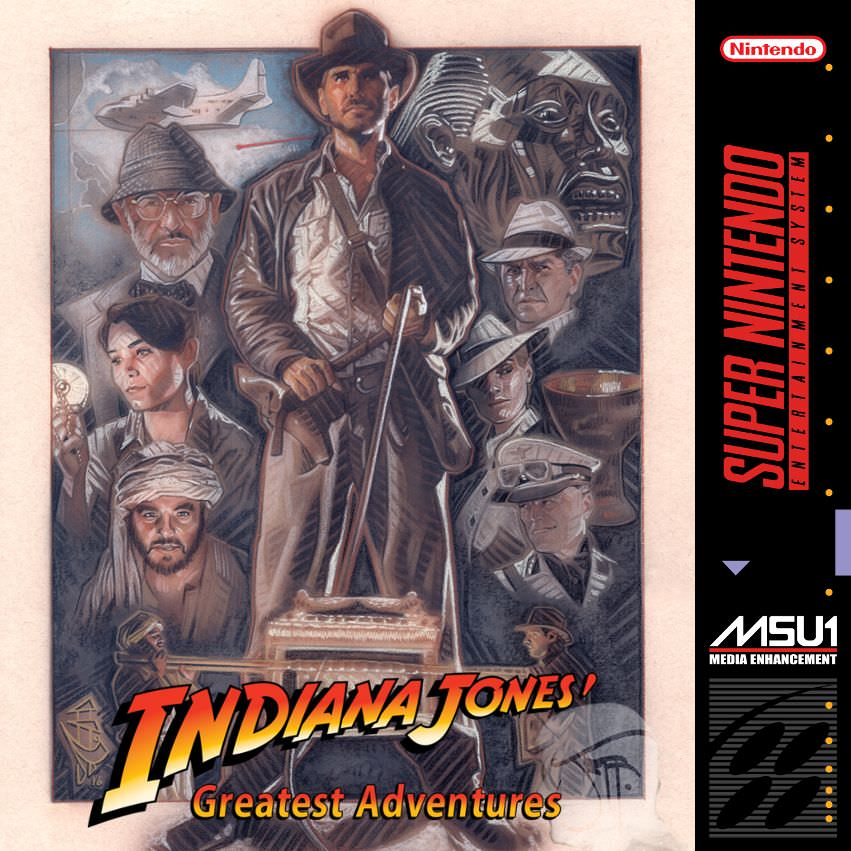 Indiana Jones' Greatest Adventures box art