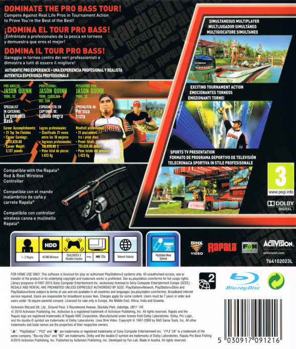 Rapala Pro Bass Fishing — box-2D-back (EU)