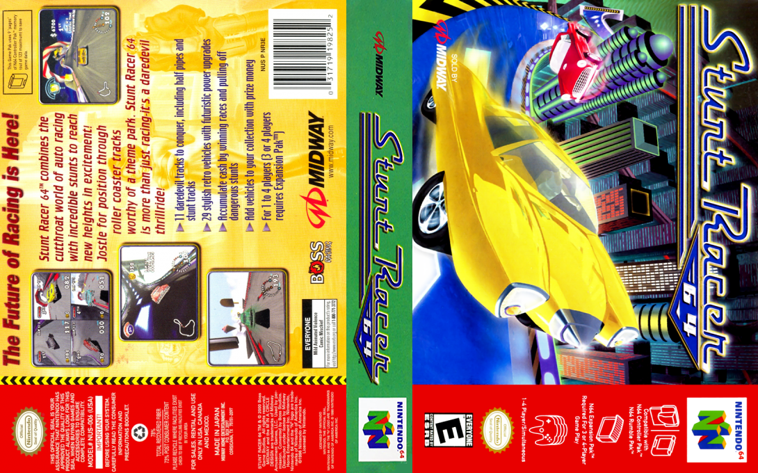 Stunt Racer 64 — box-texture (US)
