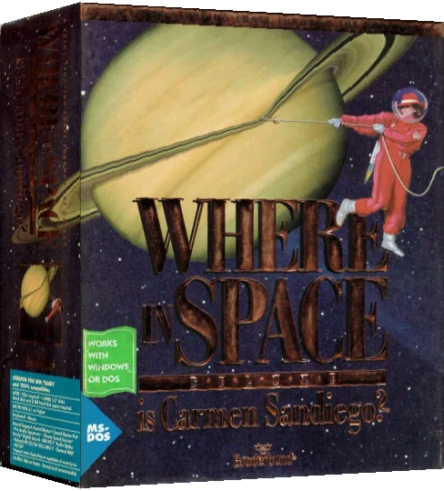 Where in Space is Carmen Sandiego? — box-3D (US)