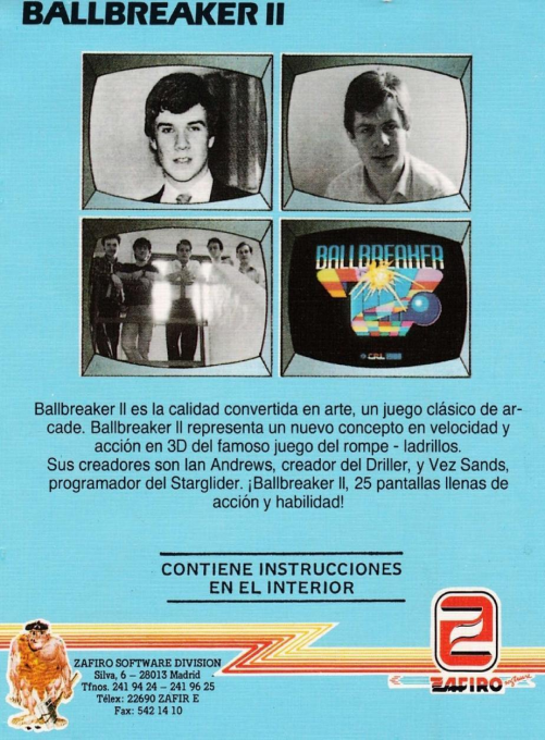 Ball Breaker 2 — box-2D-back (SP)