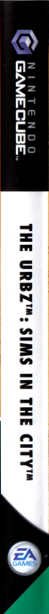 Urbz, The - Sims in the City — box-2D-side (EU)