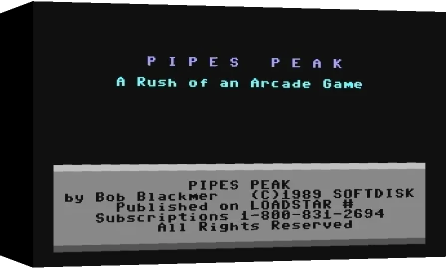 Pipe's Peak — box-3D (WOR)