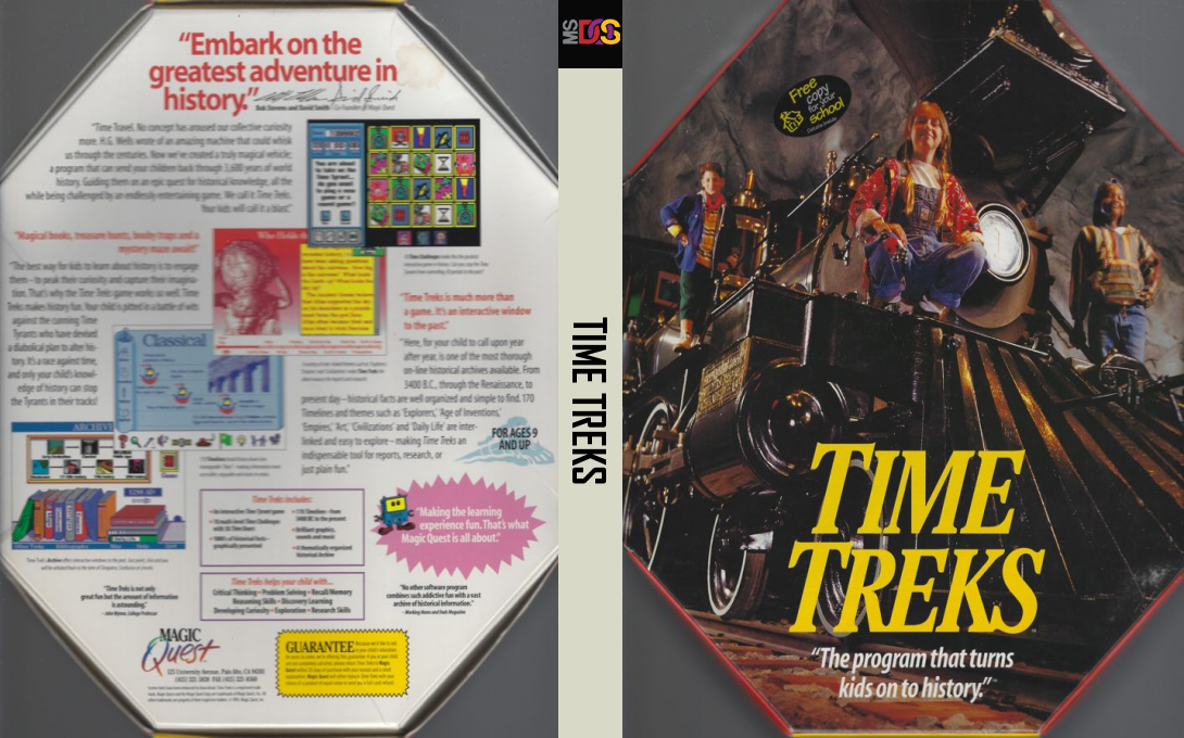 Time Treks — box-texture (US)
